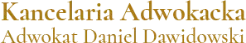 Kancelaria Adwokacka Adwokat Daniel Dawidowski logo